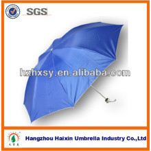 Tragbare billig 3 Fach Sonnenschirm Regenschirm